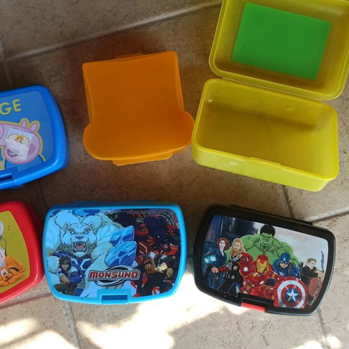 Food containers unused set 6