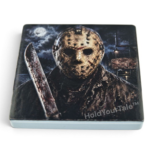 Friday the 13th Jason Voorhees Ceramic Fridge Magnet 57×57 mm new