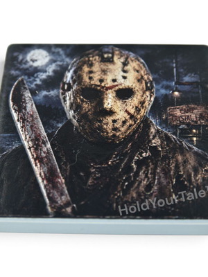 Friday the 13th Jason Voorhees Ceramic Fridge Magnet 57×57 mm new