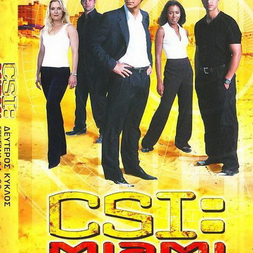 CSI Miami Season 2 DVD used, TV show with subtitles