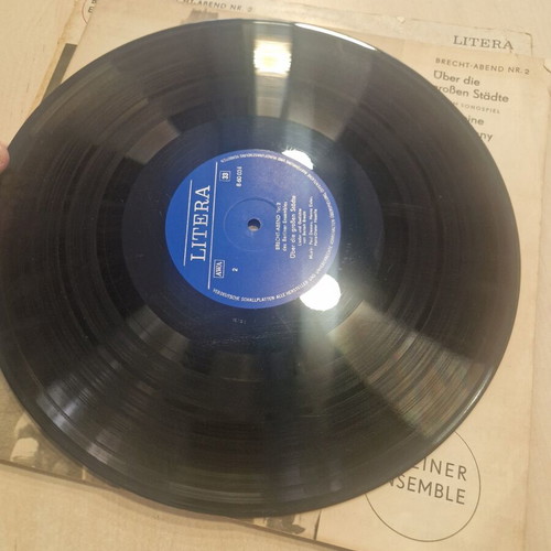 Berliner Ensemble Brecht-Abend Nr. 2 Über Die Großen Städte 2LP used