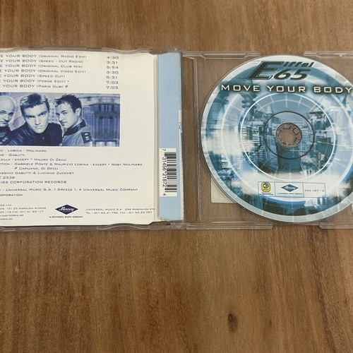 Eiffel 65 Move Your Body CD Maxi Single used, 1999