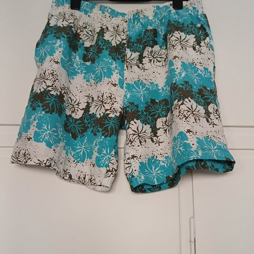 Oxford men's swimwear used, size L/XL, multicolor and white