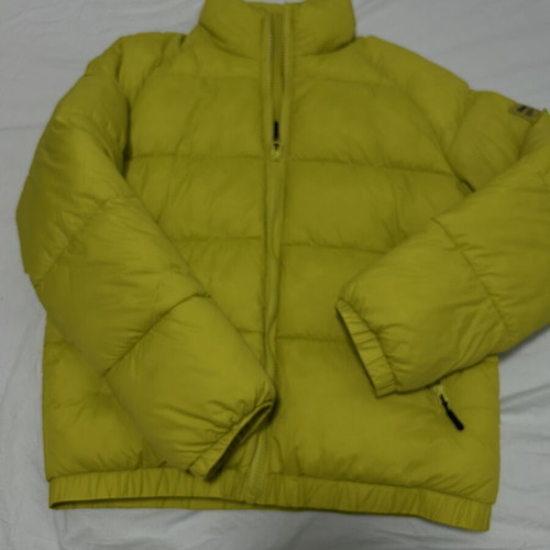 Zara puffer jacket new, yellow, size L
