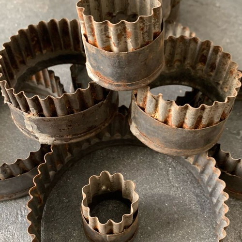 Old pastry mold used