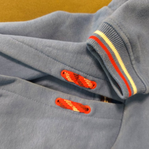 Dpam sweatshirt like new with color-changing sequins, size 140cm