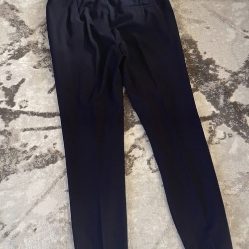 Zara straight-leg pants, blue, size S