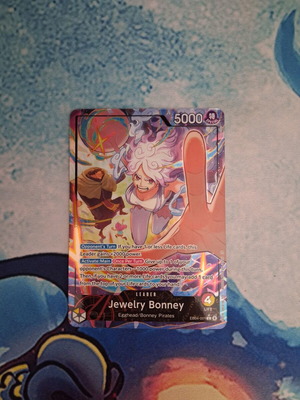 Κάρτα Jewelry Bonney One Piece TCG EB04-001 καινούργια με 2 επιπλέον κάρτες