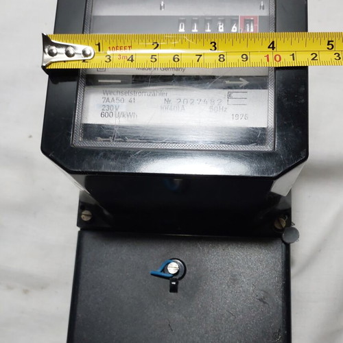 Siemens Electric Meter 7AA50 41 like new, made in Germany