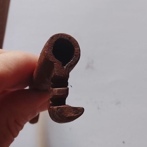 Handmade iron key used, 14cm, late 19th century from Ioannina mansion
