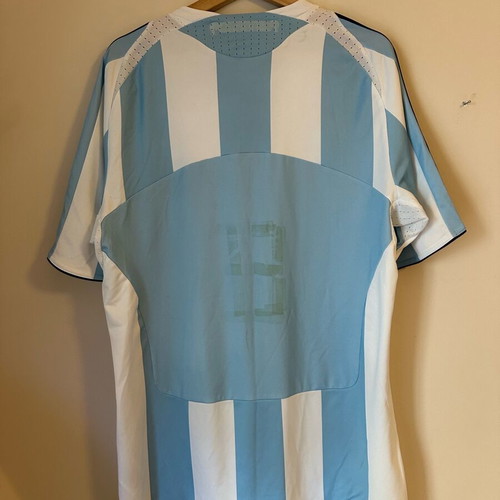 Argentina 2008 football jersey used, size L