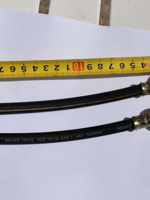 Σωληνάκια φρένων σετ 2 τεμάχια 23 cm σαν καινούργιο