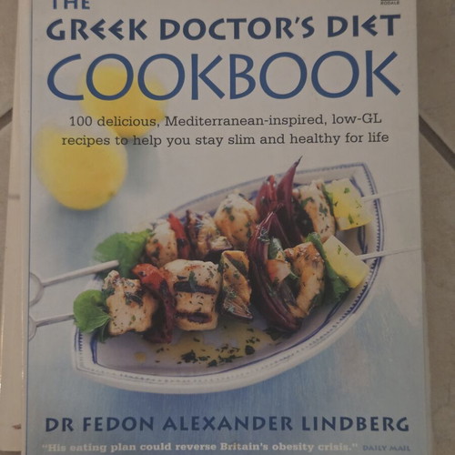 The Greek Doctor's Diet Cookbook used, English paperback