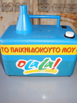 Ελβετικό κομπρεσέρ για φούσκωμα μπαλονιών σαν καινούργιο