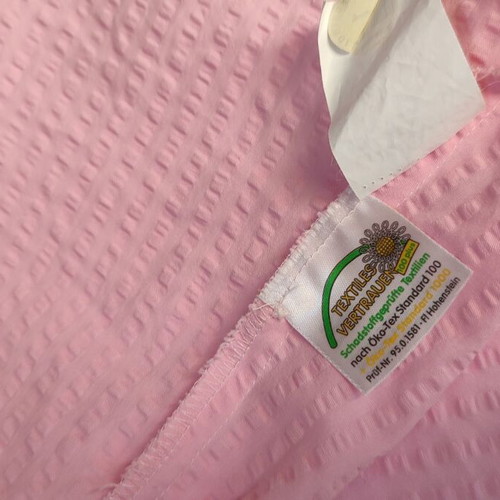 Eterna Pink Piqué Shirt like new, size M, 100% cotton