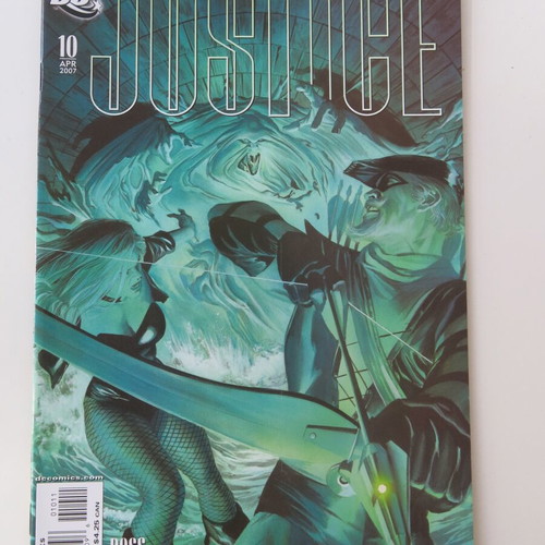 Justice complete set #01-12 near mint, Alex Ross art, English