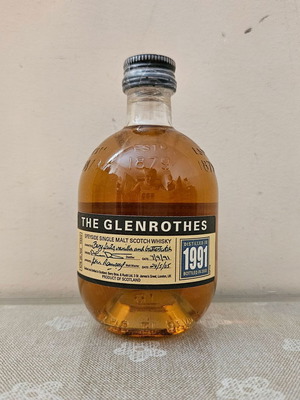 Glenrothes 1991-2008 whisky miniature new, 100ml 43%