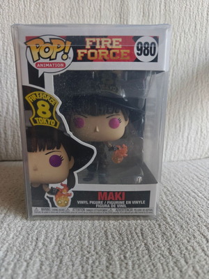 Funko Pop Fire Force Maki 980 with Protector new