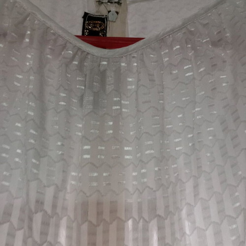 Maxi wedding dress white like new with satin belt