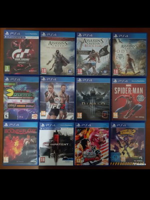 Assassin's Creed Black Flag and Ezio PS4 games