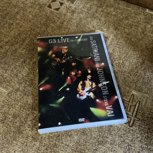 G3 Live in Concert DVD like new, rock