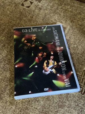 G3 Live in Concert DVD like new, rock