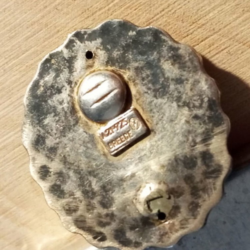 Silver single earring Lalaounis 925 used, 2.5cm