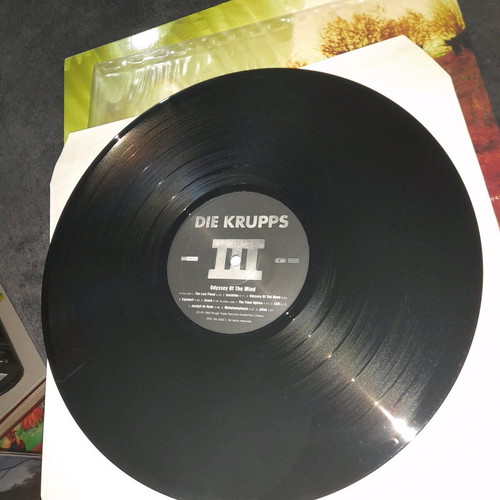 Die Krupps Odyssey Of The Mind (III) LP like new, metal