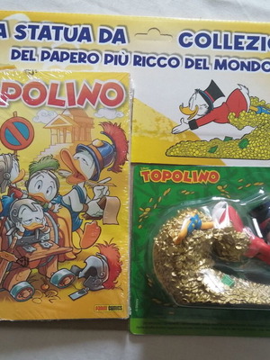 Topolino 3677 κόμικ στα ιταλικά σαν καινούργιο με φιγούρα Σκρουτζ Μακ Ντακ