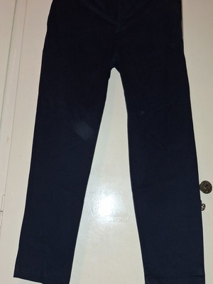 Zara men's fabric pants new, blue, XXL