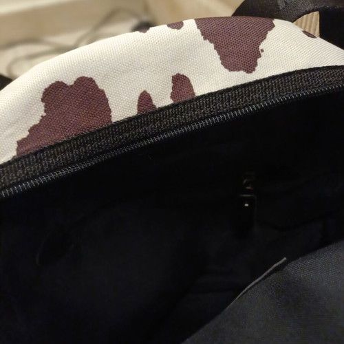 FRNC backpack like new, white and brown