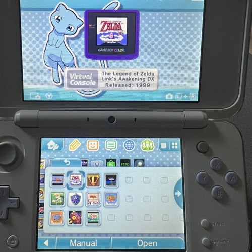 Nintendo New 2DS XL modded, white and lavender
