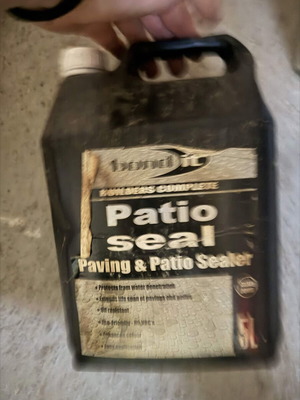 Bond It Patio Seal 5L acrylic waterproofing liquid new