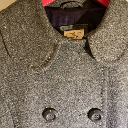 Pull&Bear coat 60% wool 40% viscose like new, gray