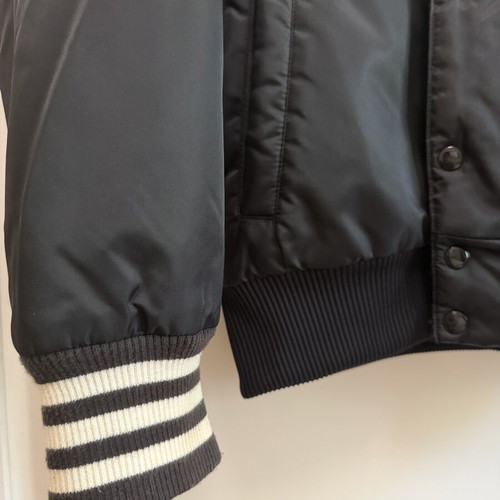 Adidas Original bomber jacket like new, size small, black