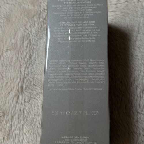 La Prairie Eye Makeup Remover 80ml new, full size