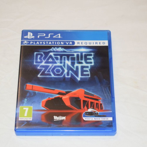 Battle Zone PS4 VR game