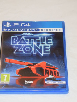 Battle Zone PS4 VR game