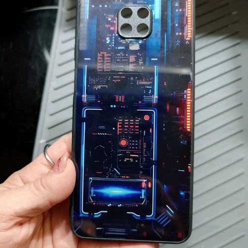 Xiaomi Redmi Note 9S / 9 Pro case new with futuristic Tech design