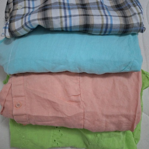 Set of 4 women's shirts new, size L