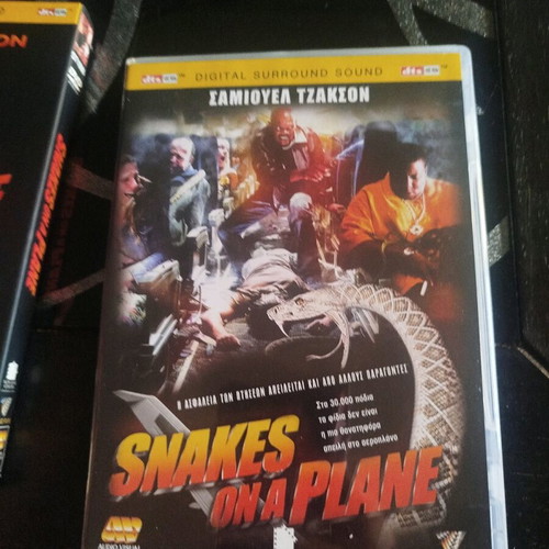 Snakes on a Plane DVD like new, thriller with subtitles