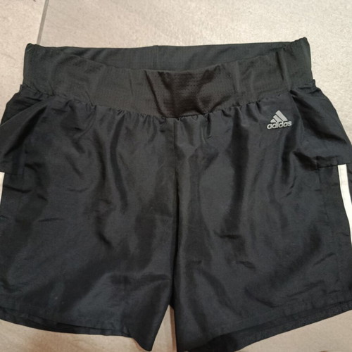 Adidas sports shorts used, black