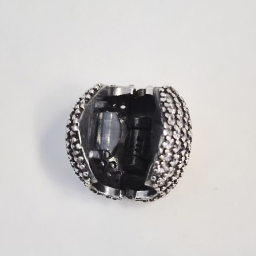 Pandora Heart Safety Clip with Pink Cubic Zirconia Silver 925 New