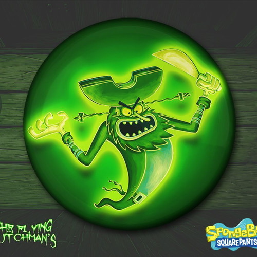 Flying Dutchman Pins set of 5 new, SpongeBob SquarePants