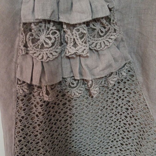 Linen dress like new, size L