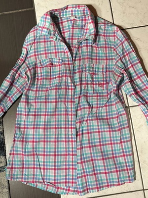 S.Oliver women's checked shirt used, one size