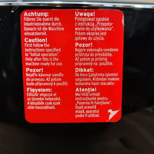 Tchibo Cafissimo Mini Midnight Black coffee maker like new