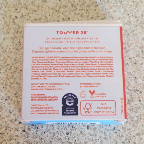 Tower 28 SuperDew Highlight Balm No Shade like new