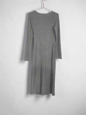 Dress gray fitted large new