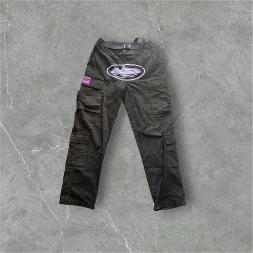 Corteiz Purple Cargo Corteiz Cargo Pants Back Purple